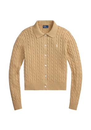 Polo Ralph Lauren Pony cable-knit cardigan - Neutrals