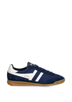 Gola suede-panelled sneakers - Blue