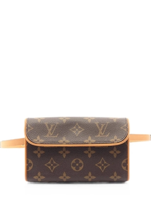 Louis Vuitton Pre-Owned 2003 Monogram Pochette Florentine belt bag - Brown