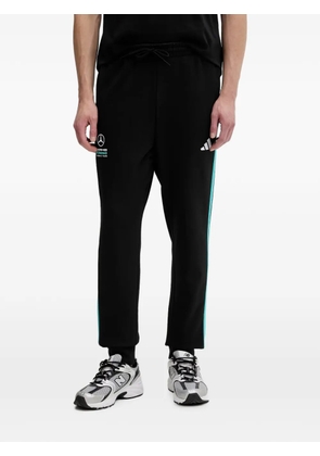 adidas Mercedes-AMG Petronas side-stripe track pants - Black