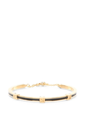 Fendi Pre-Owned 2020s Forever FF logo bracelet - Gold
