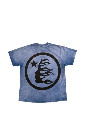 HELLSTAR Sports Core rhinestone-logo T-shirt - Blue