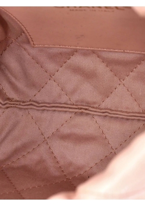 CHANEL Pre-Owned 22 Chain Hobo Quilted Calfskin Mini crossbody bag - Pink