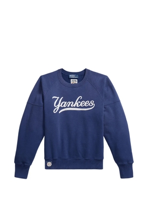 Polo Ralph Lauren Yankees raglan-sleeve crew-neck sweatshirt - Blue