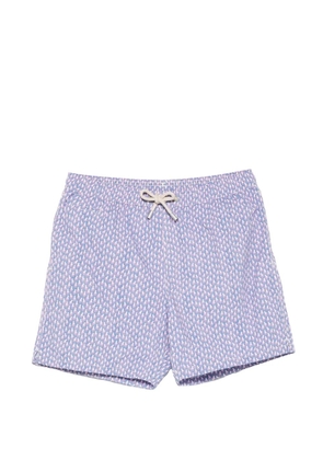 MC2 Saint Barth Lighting Micro octopus-print swim shorts - Blue