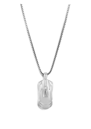 Tateossian car-pendant box-chain necklace - Silver