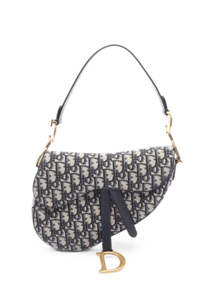 Christian Dior Pre-Owned 2010s Saddle shoulder bag - Blue