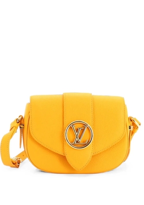 Louis Vuitton Pre-Owned LV Pont 9 Soft Bag Leather PM crossbody bag - Yellow