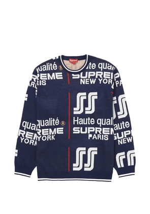 Supreme Qualite knit sweater - Blue