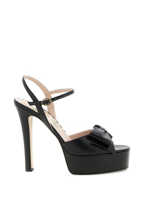 Valentino Garavani Bowow platform sandals - Black