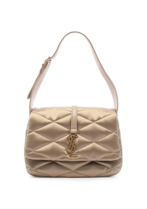 Saint Laurent Pre-Owned 2010s LE 57 quilted leather shoulder bag - Neutrals
