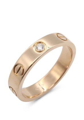 Cartier 2010s Mini Love diamond ring - Pink