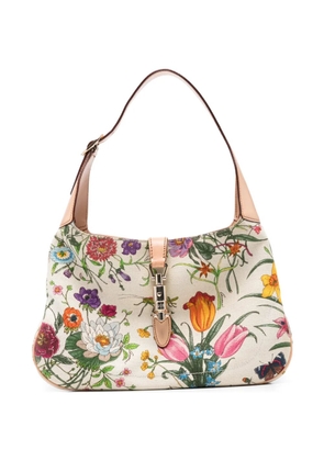 Gucci Pre-Owned 2000s Jackie Flora shoulder bag - Neutrals