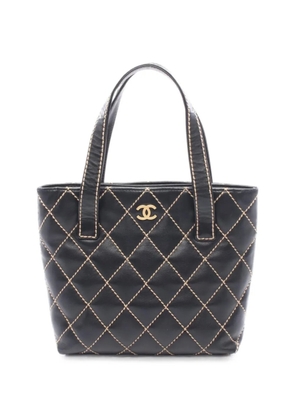CHANEL Pre-Owned 1991-1994 Wild Stitch tote bag - Black