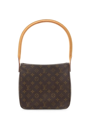 Louis Vuitton Pre-Owned 2002 Looping MM Monogram shoulder bag - Brown