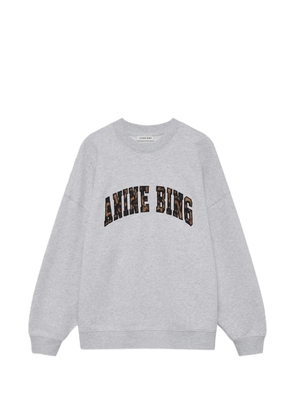 ANINE BING Miles sweatshirt leopard - heather grey