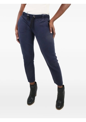Maison Ullens elasticated drawstring track pants - Blue