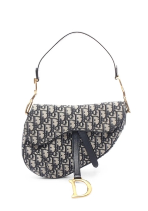 Christian Dior Pre-Owned 2010s Saddle shoulder bag - Blue