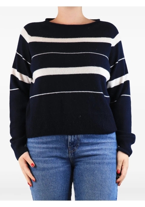 Margaret Howell striped long-sleeve sweater - Blue