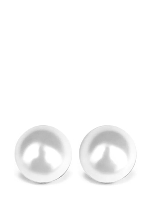 HZMER JEWELLERY faux-pearl drop earrings - Silver