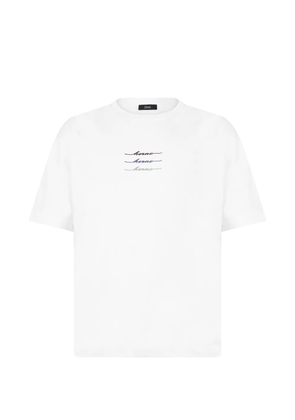 Herno logo-print crew-neck T-shirt - White