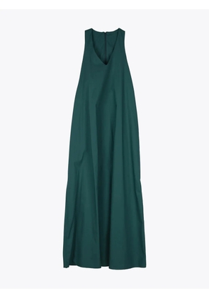 MOUTAKI V-neck sleeveless maxi dress - Green