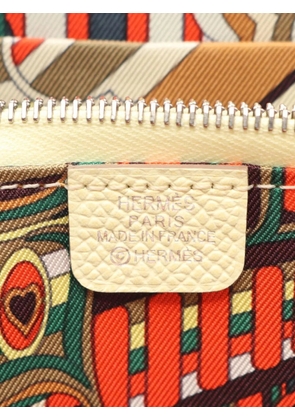 Hermès Pre-Owned Azap Silk In wallet - Neutrals