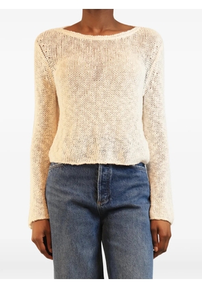 James Perse loose-knit sweater - Neutrals