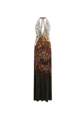 Jenny Packham Wild Rose dress - Brown