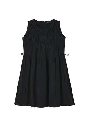tout a coup ruched mini dress - Black