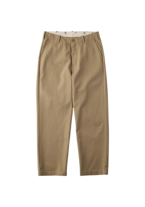 UNIVERSAL OVERALL wide-leg bio-wash trousers - Neutrals