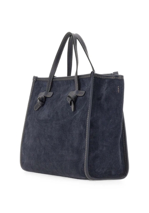 MARCELLA CLUB Miss Marcella 32 suede tote bag - Blue