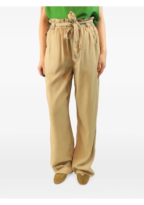 MARANT ÉTOILE Priana belted trousers - Neutrals