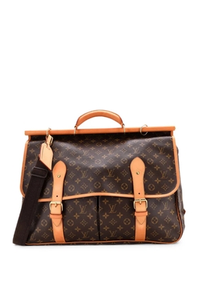 Louis Vuitton Pre-Owned Sac Chasse Hunting Bag Monogram Canvas travel bag - Brown