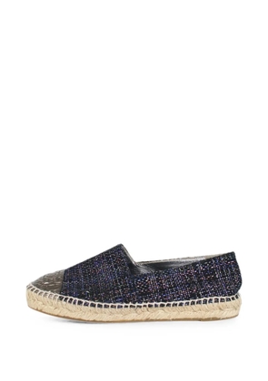 CHANEL Pre-Owned CC slip-on espadrilles - Black