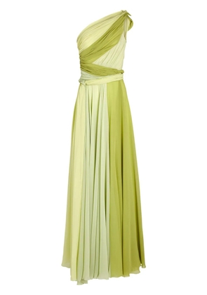 Giambattista Valli one-shoulder dress - Green