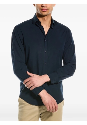 Brunello Cucinelli long-sleeve button-up shirt - Blue