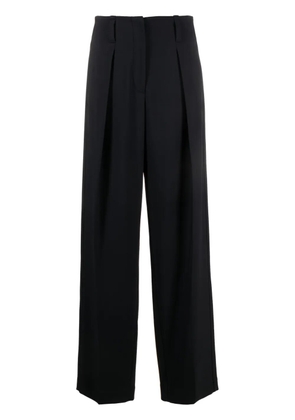 Brunello Cucinelli virgin wool-blend trousers - Blue