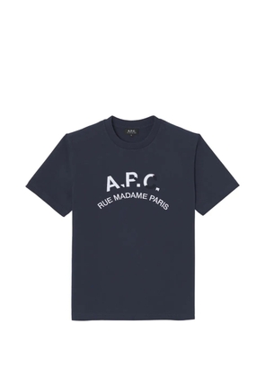 A.P.C. graphic-print T-shirt - Blue