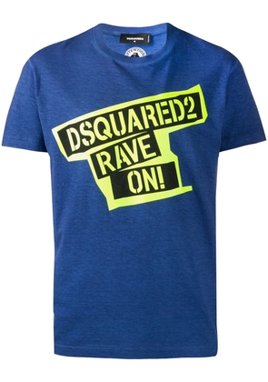 DSQUARED2 graphic print T-shirt - Blue
