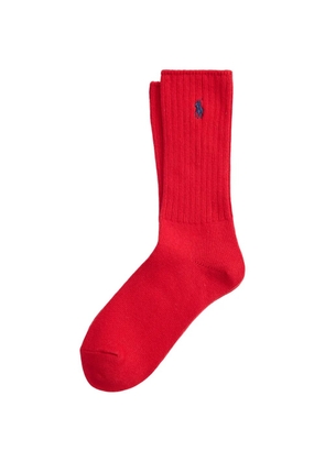 Polo Ralph Lauren ribbed embroidered socks