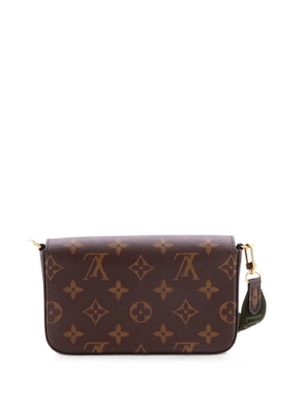 Louis Vuitton Pre-Owned Felicie Strap & Go Handbag Monogram Canvas crossbody bag - Brown