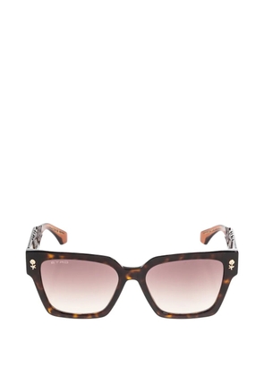 ETRO tortoiseshell-effect square-frame sunglasses - Brown