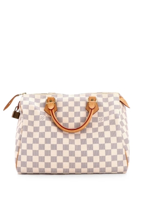 Louis Vuitton Pre-Owned Speedy Handbag Damier 30 satchel - White