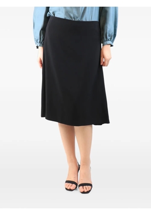 Marni Pre-Owned rear-slit midi skirt - Black