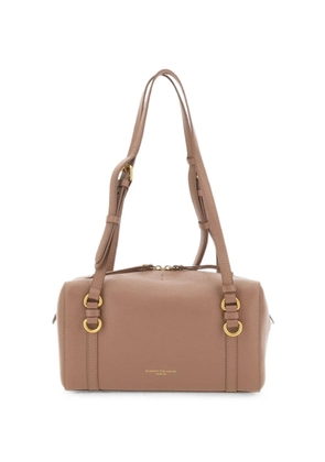 GIANNI CHIARINI Terry pebbled-leather shoulder bag - Pink