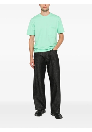 YES LONDON chest-pocket cotton T-shirt - Green