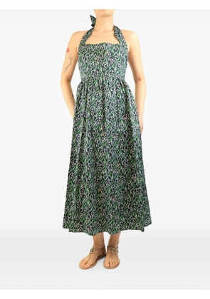 HILL HOUSE HOME Fleur midi dress - Black
