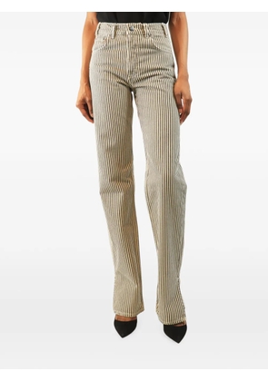 ANINE BING striped jeans - Grey