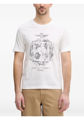 Aeronautica Militare Virtute Siderum Tenus emblem-printed T-shirt - White